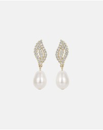 Stephanie Browne - Kande Pearl Earrings
