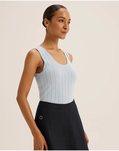 Review - Fleur Knit Tank Top