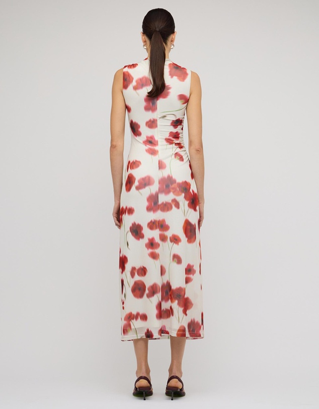 Staple the Label - Lumi Mesh Midi Dress