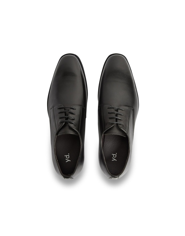 yd. - Marble Leather Lace Up Dress Shoe
