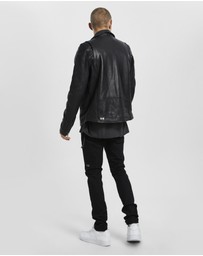 Ksubi - Capitol Leather Jacket