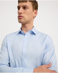 Country Road - Slim Fit Textured Travel Shirt