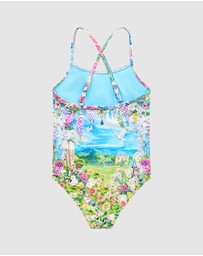 Camilla - Round Neck One Piece - Kids-Teens