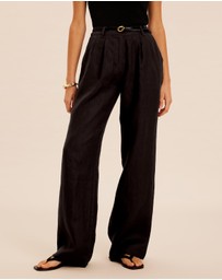 AERE - Allegra Linen Pants