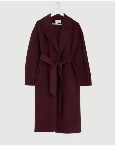 Revibe - Repaired Assembly Label Ivy Wool Coat - AU 8