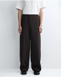 COS - Scuba Relaxed-Fit Straight-Leg Trousers