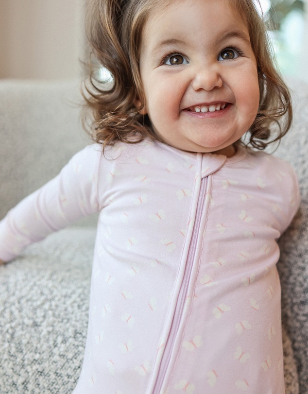 Kynd Baby - Essential Onesie in Lilac Flutter