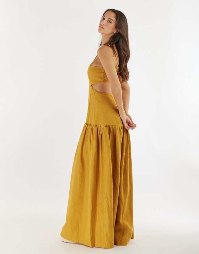Amelius - Nathalie Linen Maxi Dress