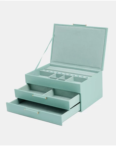 Wolf - Wolf Sophia Jewellery Box Jade