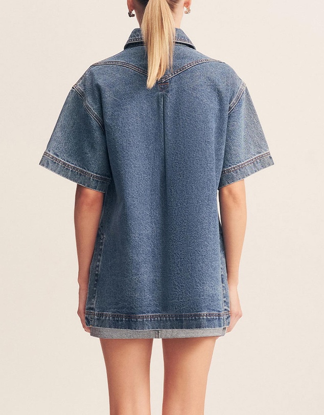 Shona Joy - Boyd Cuffed Mini Skirt