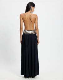 Jaded London - Beaded Belt Maxi Dress