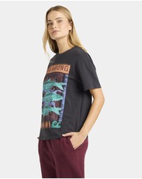Billabong - Womens Rip Currents Oversized T-Shirt