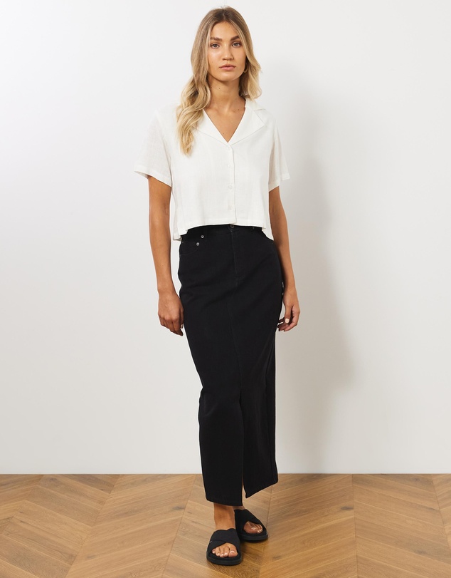 Atmos&Here - Alis Linen Blend Shirt