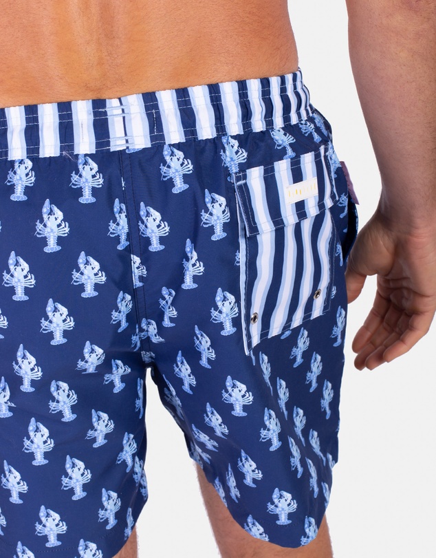 Tolu Australia - Blue Lobsters Swim Shorts