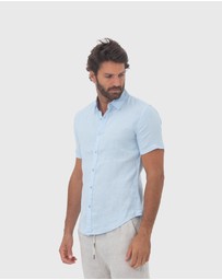 Coast Clothing - Short Sleeve Linen Shirt