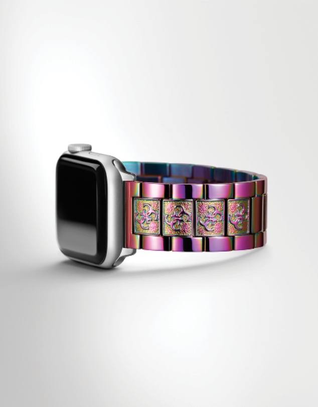 GUESS - Guess Apple Band - Anna Iridescent Gold Logo 38-40mm