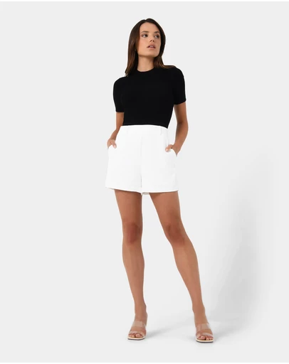 Forcast - Lexee High-Waist Shorts