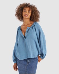 CAMIXA - Poem Linen Blouse