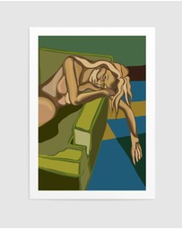 Olive et Oriel - KH Studio - Let You Let Me Down by Karla Hyman Art Print