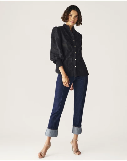 MOS The Label - Edith Lace Blouse