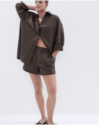 UNISON - Oversized Oxford Shirt