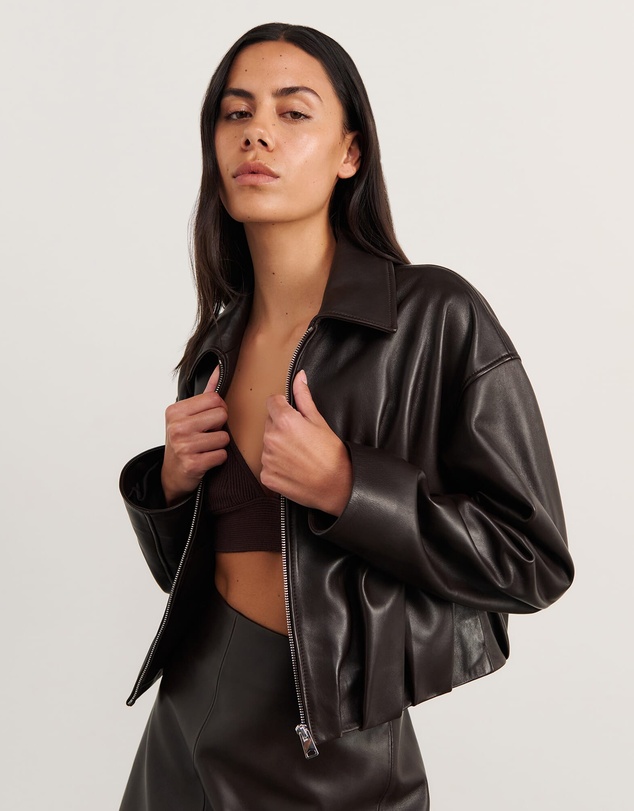 Jag - Leather Bomber