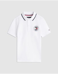 Tommy Hilfiger - Graphic Short Sleeve Polo - Teens