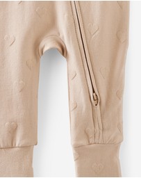Cotton On Kids - Growie Long Sleeve Zip Romper