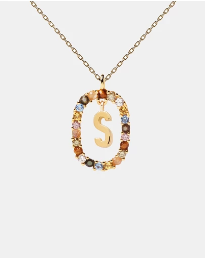 PDPAOLA - Letter S Necklace