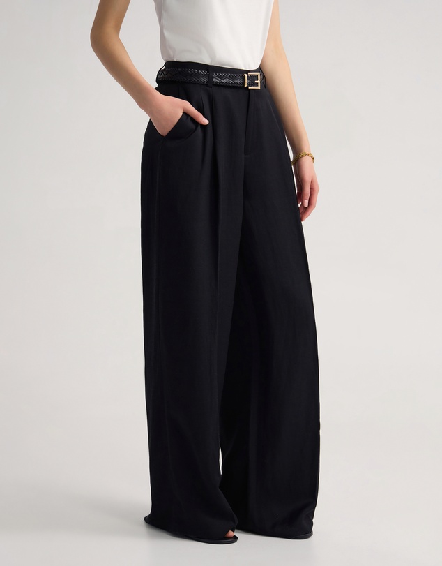 Oxford - Cameron Pleat Front Pant