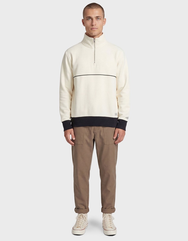 Academy Brand - Academy Contrast 1/4 Zip Sweat