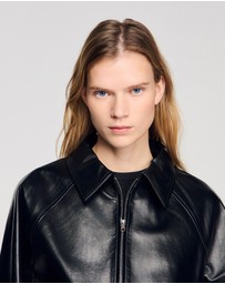 Sandro - Madison Leather Jacket