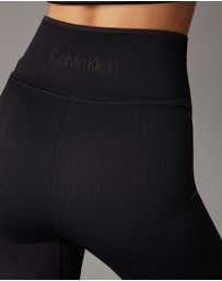 Calvin Klein Sport - Modern Ribbed Sport Biker Shorts