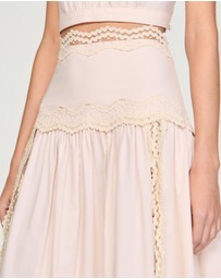 Sandro - Brune Asie Skirt