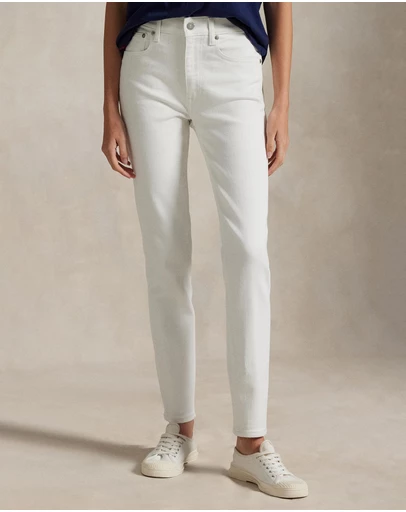 Polo Ralph Lauren - Mid-Rise Skinny Ankle Jeans