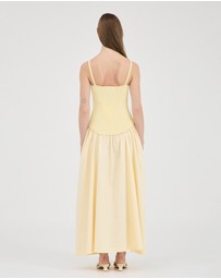 FRIEND of AUDREY - The Drop-waist Full Dress