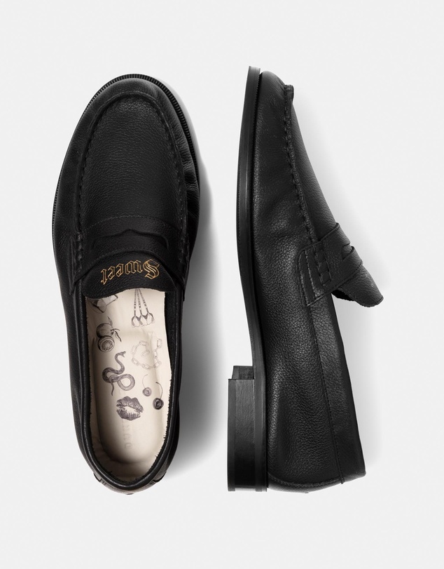 Duke + Dexter - Ezra Bitter Sweet Ruched Loafers