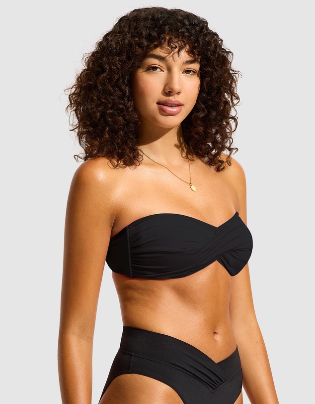 Seafolly - Twist Bandeau Bikini Top