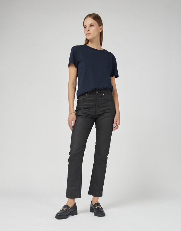 DRICOPER DENIM - Mika Coated Denim Straight Leg Jeans
