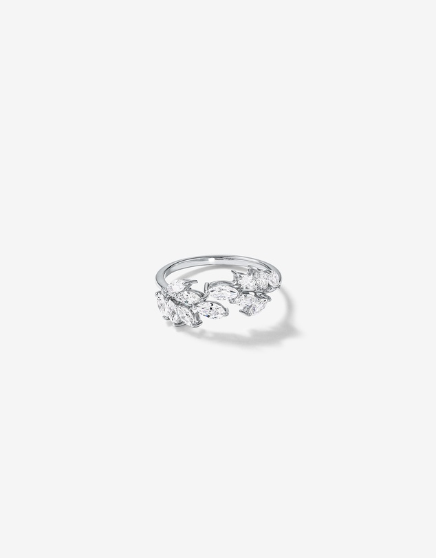 Michael Hill - Cubic Zirconia Vine Open Ring in Sterling Silver