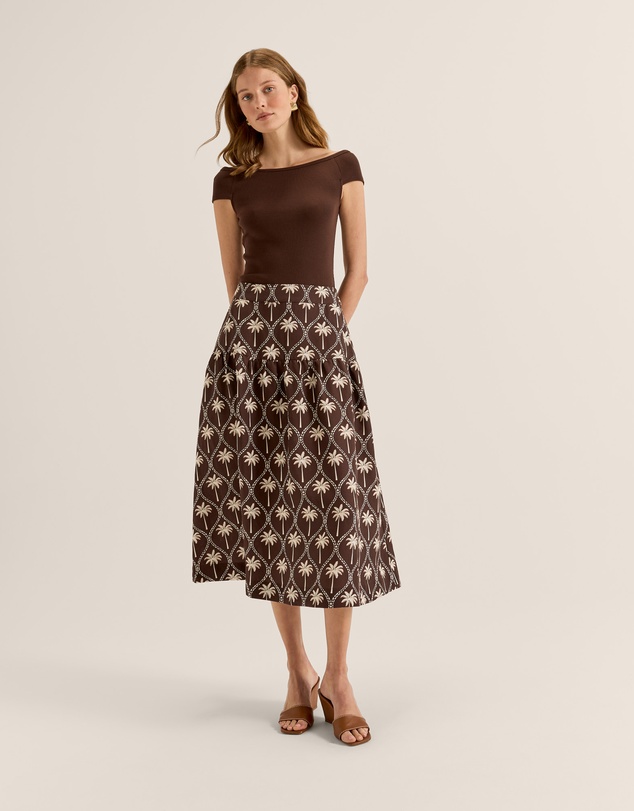 Review - Palms Midi Skirt