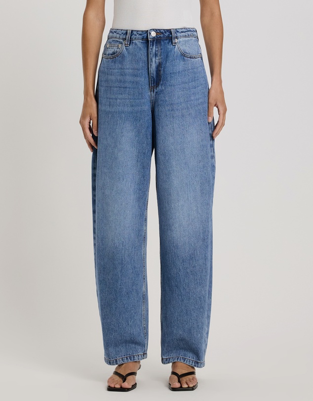 Atmos&Here - Lydia Barrel Leg Jeans