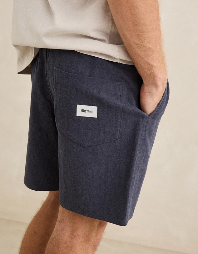 Rhythm - Textured Linen Jam Shorts