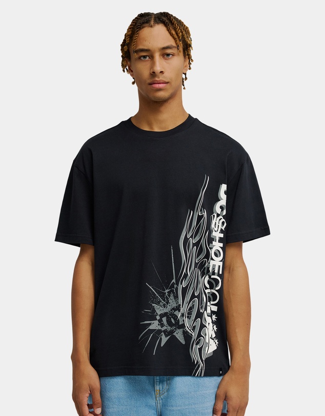 DC Shoes - Mens DC Side Flame T-Shirt