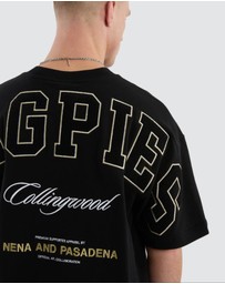 Nena & Pasadena - Collingwood Stadium Loopbk Tee