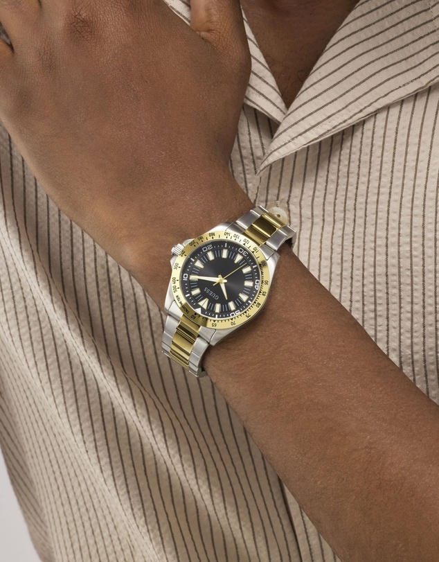 GUESS - GUESS Men's 2-Tone Analogue Watch