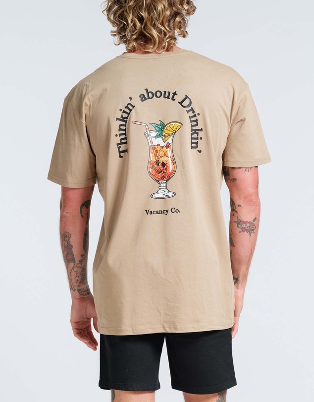 Vacancy Co - Thinkin about Drinking Tee