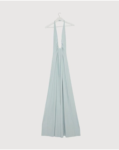 Revibe - Repaired MISHA Jennifer Cupro Maxi Dress - AU 8
