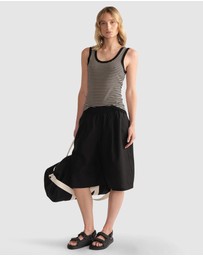 Decjuba - D-Luxe Linen Blend Bermuda
