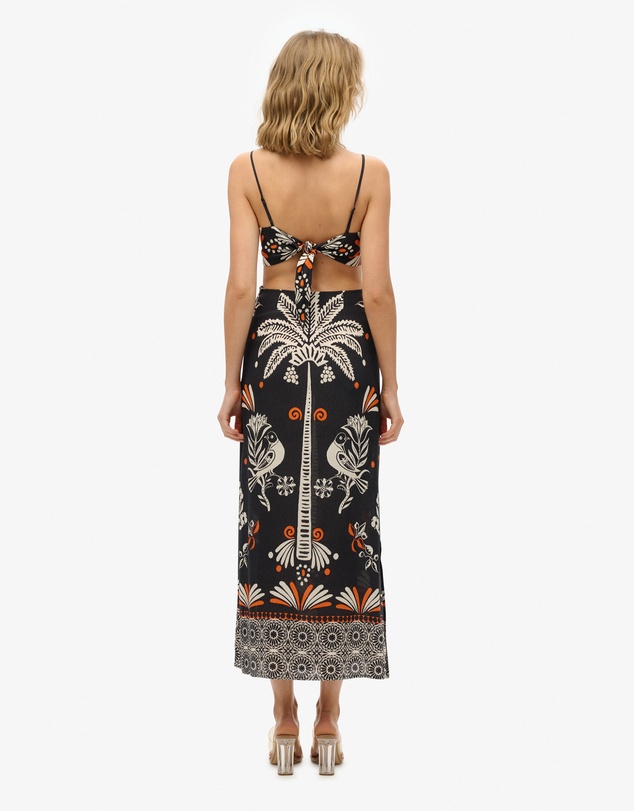 Superdry - Statement Cut-Out Maxi Slim Fit Dress